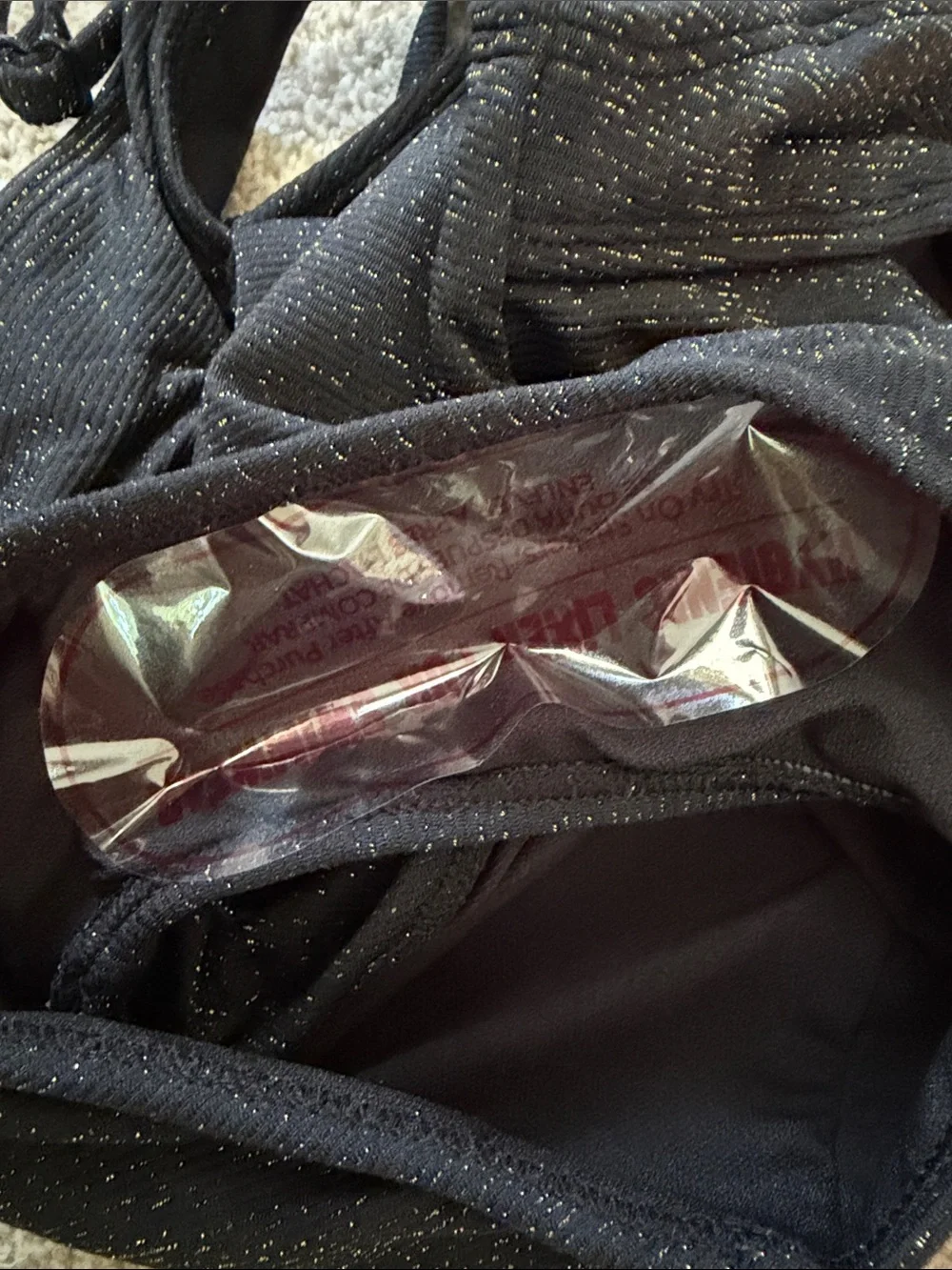 art class shimmery black